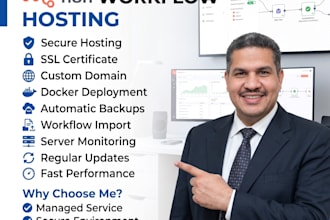 host and manage your n8n automation server