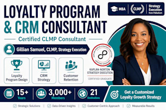 design a customer loyalty program and CRM retention strategy