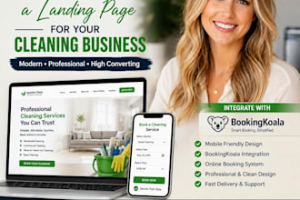 build cleaning website with bookingkoala, booking koala pricing parameters fast