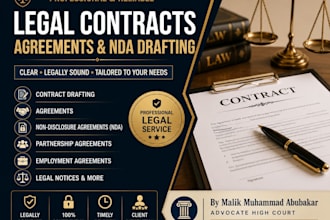 draft professional legal documents and agreements