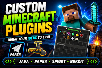 develop a custom minecraft plugin