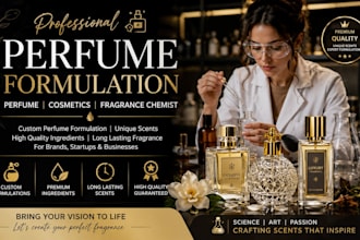 perfume formulation perfume cosmetics fragrance chemist