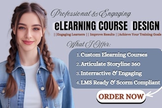 design an interactive and lovable courses in articulate storyline 360