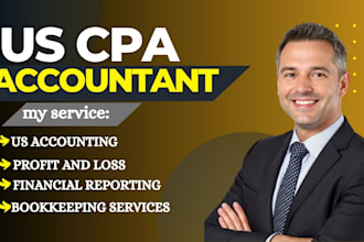 prepare CPA certified financial statement, audit financials, sign US CPA letter