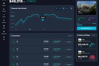 design a modern dashboard UI UX for web apps in figma