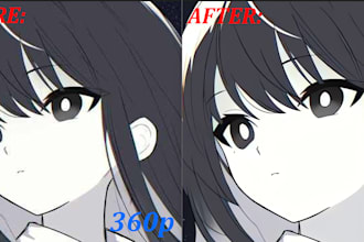 do image upscaling and restoration