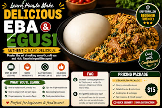 prepare eba and egusi