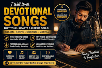 produce compose bollywood hindi devotional bhajan krishna mantra music