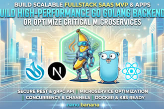 develop fullstack web application and mvp