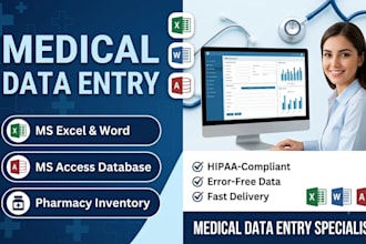 do medical data entry for patient records