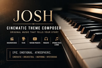 compose cinematic intro music for your documentary or film