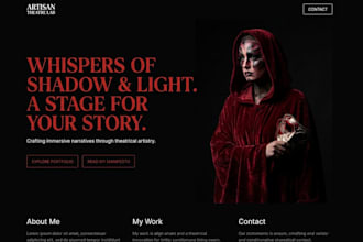 build a modern responsive business website