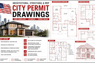 city permits 2d floor plan, house, patio, blueprint architect, adu garage deck