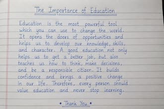 create neat english handwritten notes