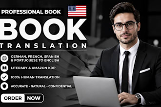 translate german french spanish and portuguese books to english for amazon kd