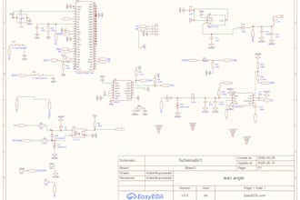 design a custom pcb in easyeda for jlcpcb manufacturing
