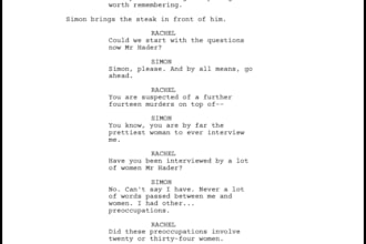 read and review your TV or film script