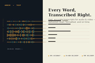 transcribe audio and video to text accurately