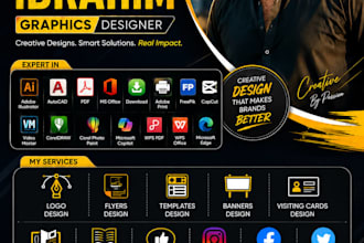 make professional CV, infographic resume, cover letter design
