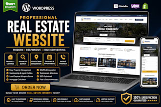 build a wordpress real estate website