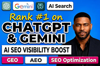 increase ai visibility score to rank website in chatgpt gemini GEO aeo SEO