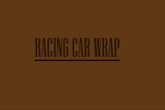 create racing car, livery racing car and sports car wrap