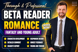 beta read romance fiction fantasy christian beta reader