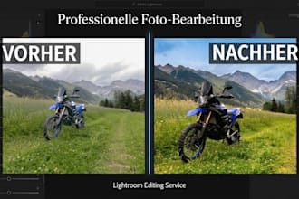 do any adobe photoshop and lightroom edits and corrections
