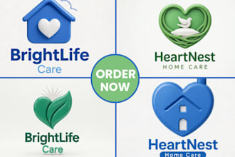 home care logo healthcare home care leads home care website flyer design