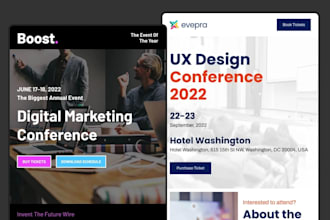 design and code an HTML email template or newsletter