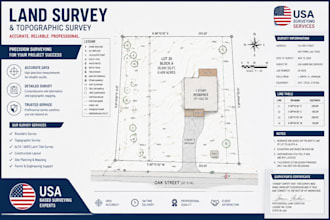 provide professional land survey and site plans