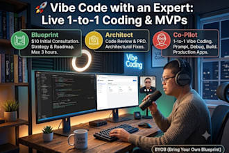 do an one hour vibe coding consultation with you