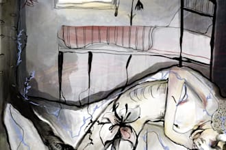 draw grotesque and underground style custom illustrations