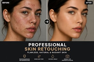 photo retouch before and after