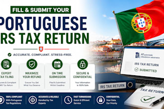 fill and submit your portuguese irs tax return