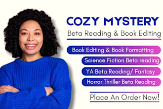 beta read cozy mystery scifi beta reader thriller novel fantasy beta reading