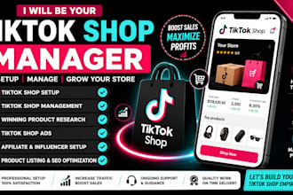 be your tik tok shop manager set up tiktok dropshipping shop tiktok shop ads