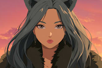 design custom anime and manga characters