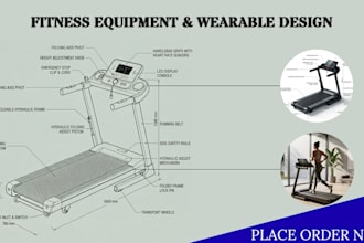 design fitness equipment products, gym equipment, wearables and accessories