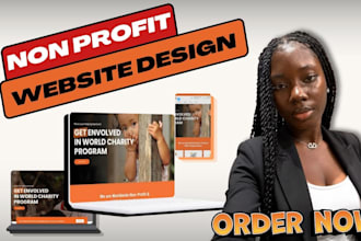 nonprofit website, charity, 501c3, non profit, church website on wix wordpress
