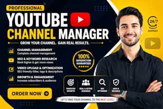 provide professional youtube cms and content management support
