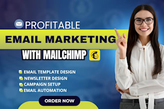 setup mailchimp email marketing automation and campaigns