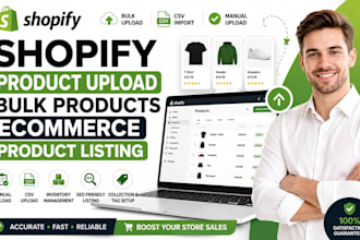add shopify product upload bulk products ecommerce product listing manually csv