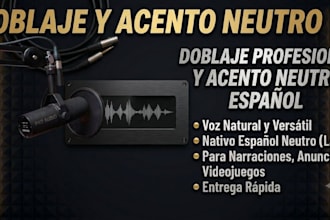 female spanish dubbing neutral