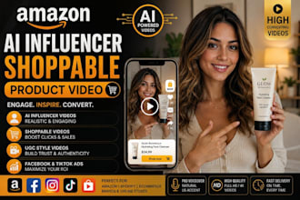 do amazon ai influencer video ugc product ads shoppable video product promotion