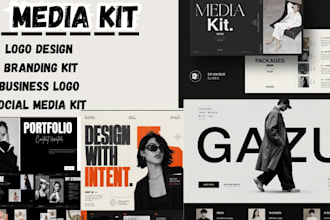 design professional media kit press kit influencer media kit artist epk dj epk