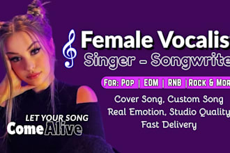 female pop singer rnb singer female vocalist and songwriter pop singer