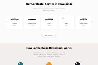 build a premium wordpress car rental website