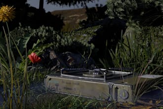 create 3d gameready assets with clean topology, bake, uv