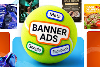 design banner ads for google and facebook